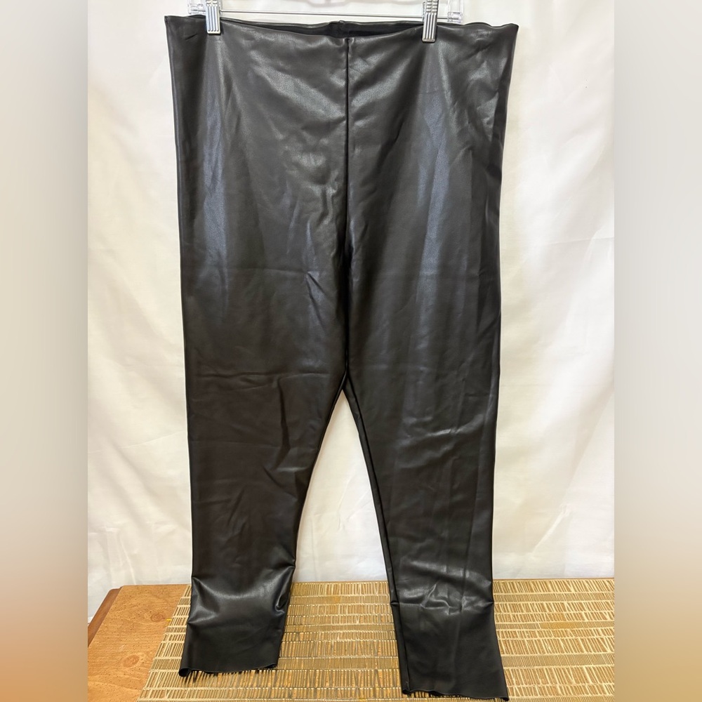 Joie LIMITED EDITION Faux Leather Contemporary Fit Leggings JM1022CO Size‎ XXL